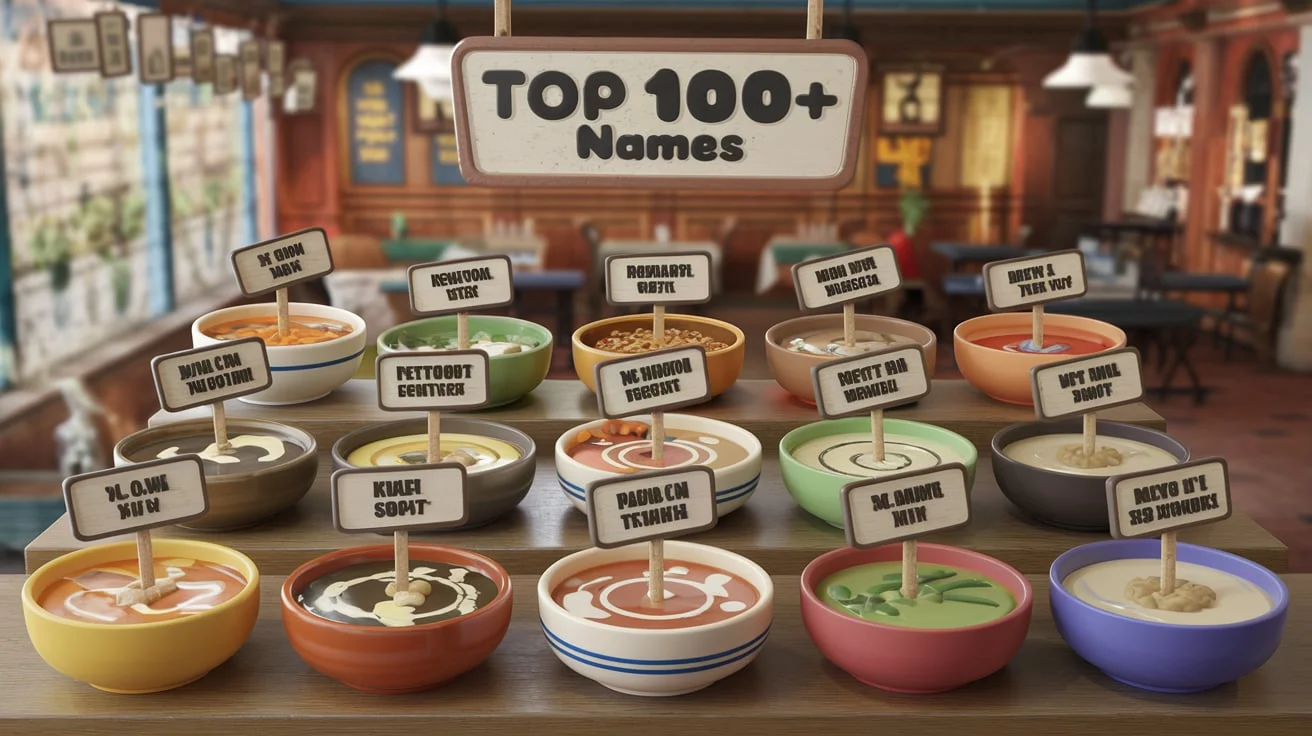 Funny Names soup names