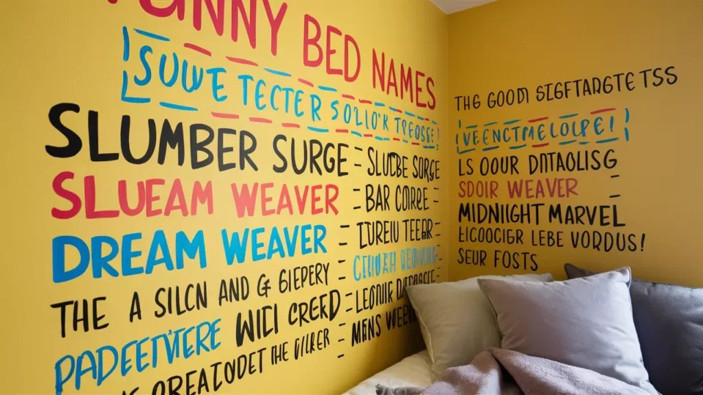  Funny Bed Names Ideas 