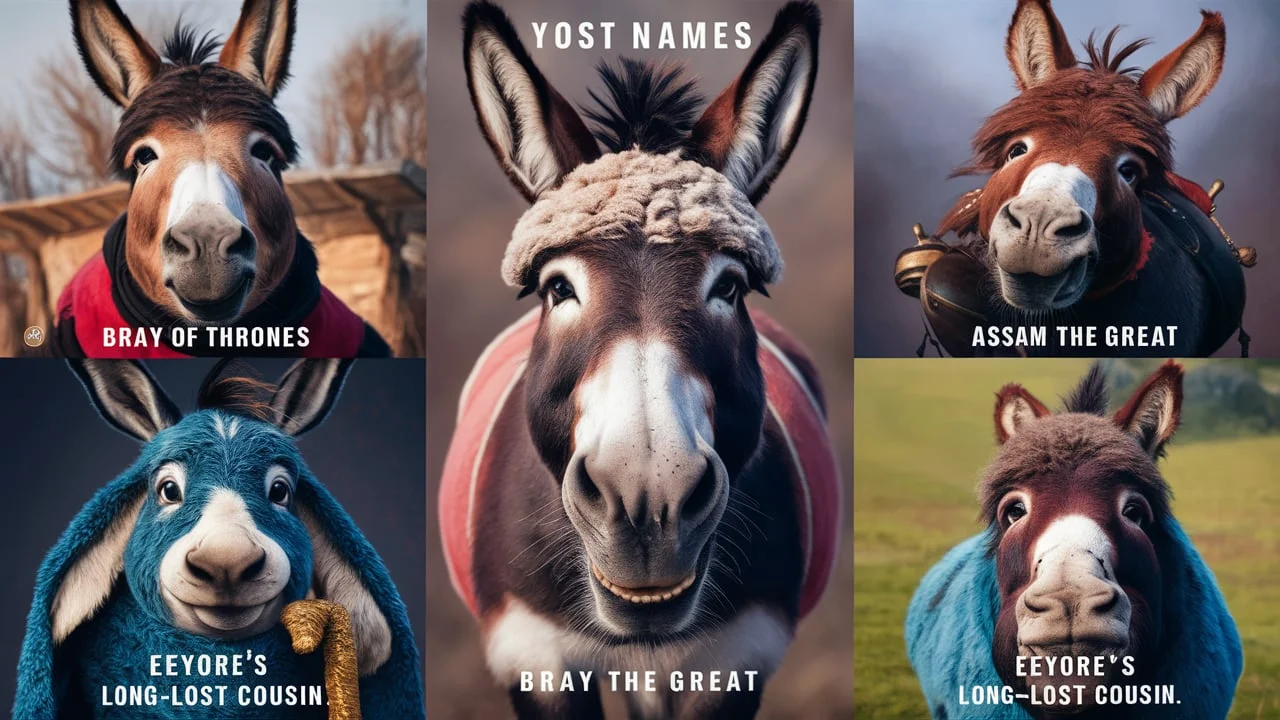 Funny Donkey Names