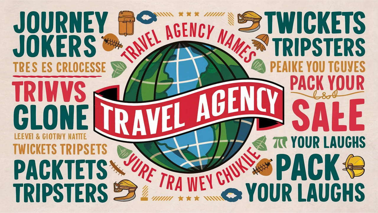 Funny Travel Agency Name Ideas