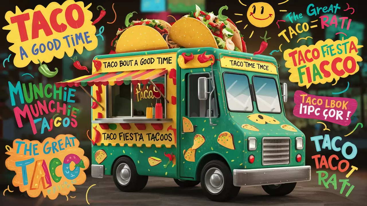  Funny Taco Truck Names