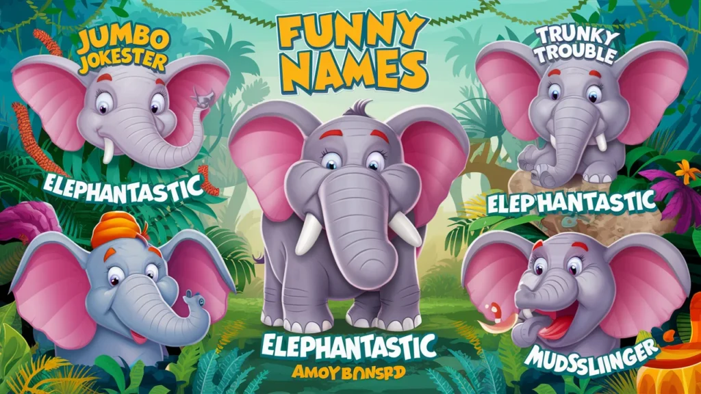 Funny Elephant Names