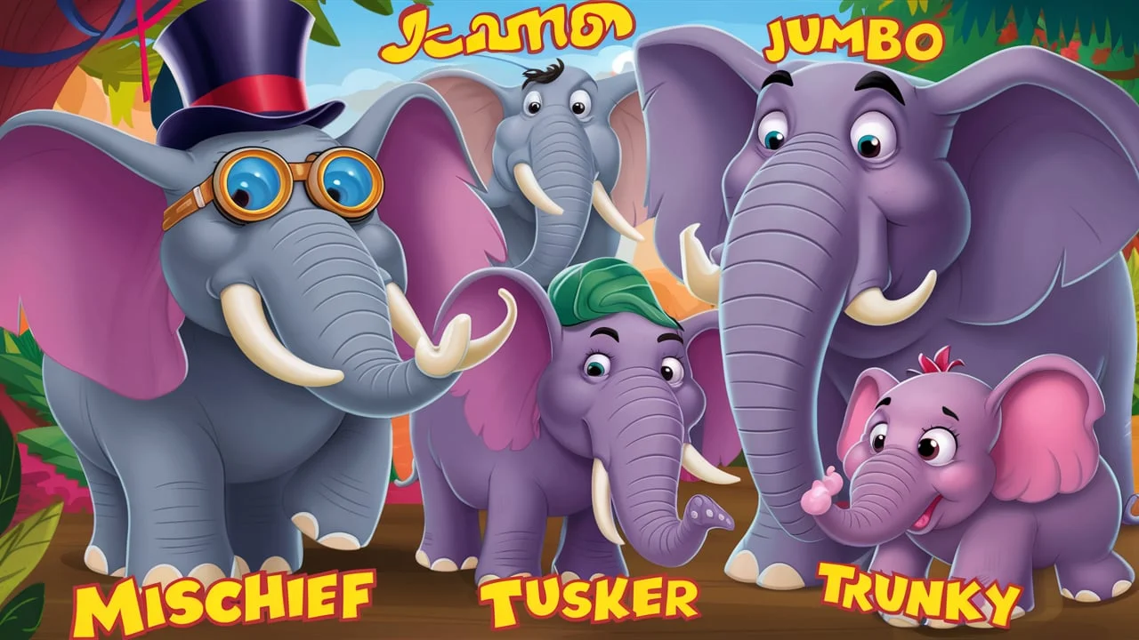 Funny Elephant Names