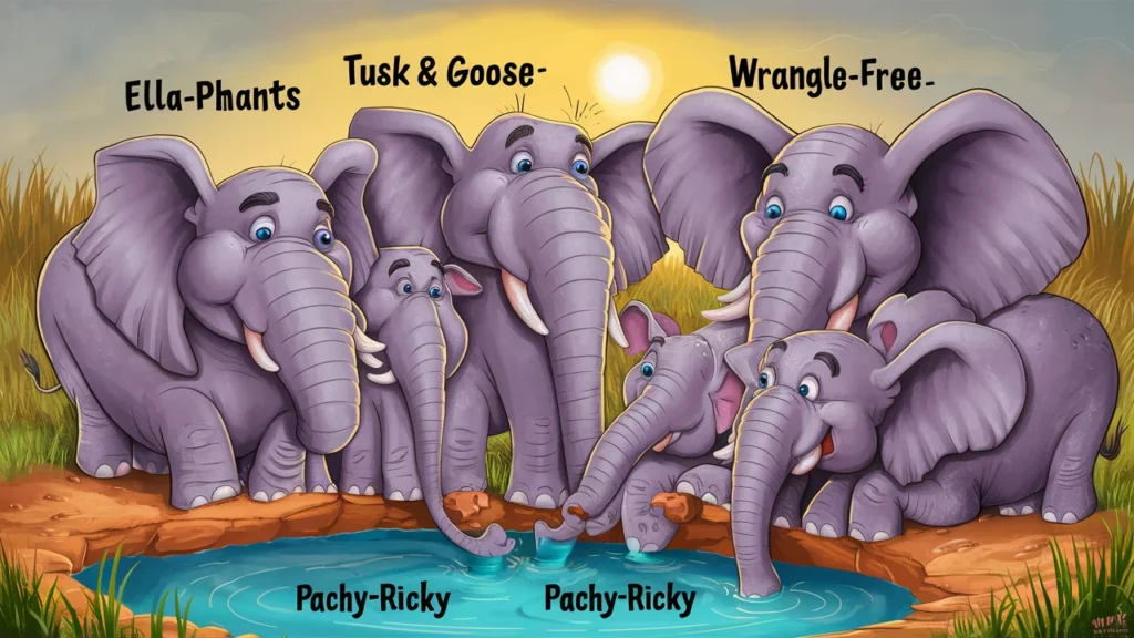  Funny Girl Elephant Names 