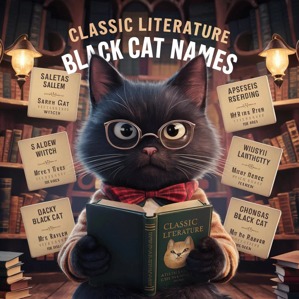 Classic Literature Black Cat Names