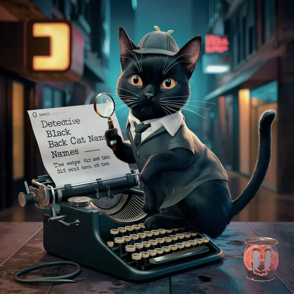 Detective Black Cat Names