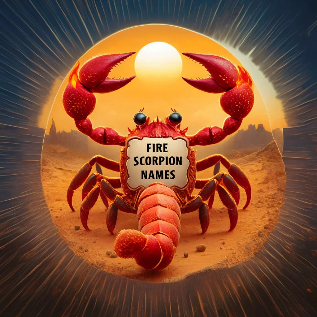  Fire Scorpion Names