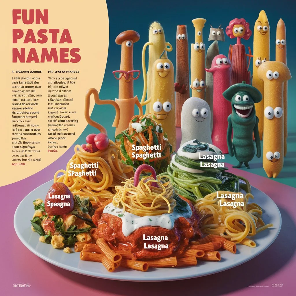 Fun Pasta Names