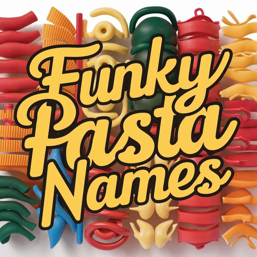 Funky Pasta Names 