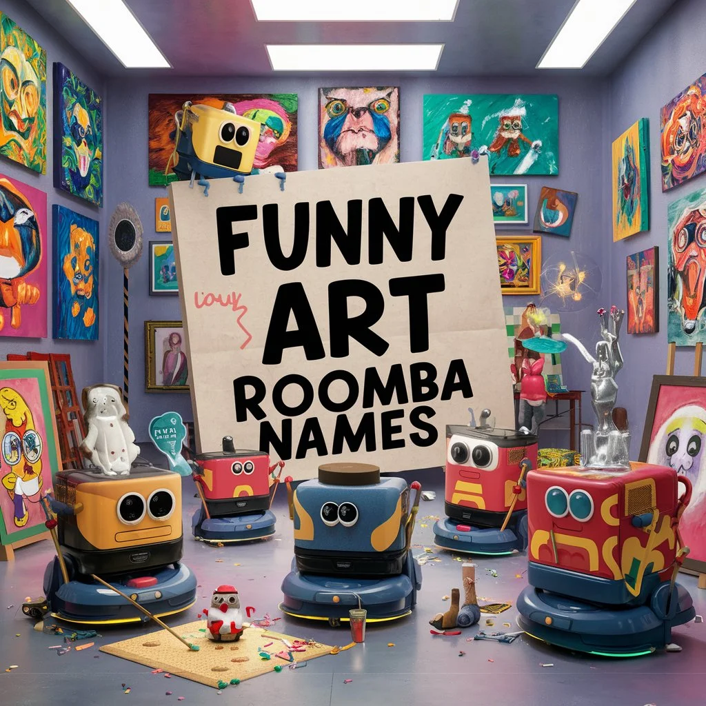 Funny Art Roomba Names