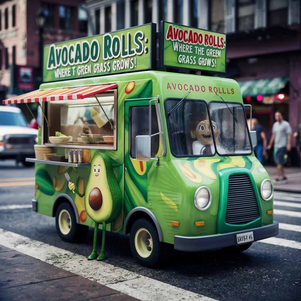 Funny Avocado Truck Names