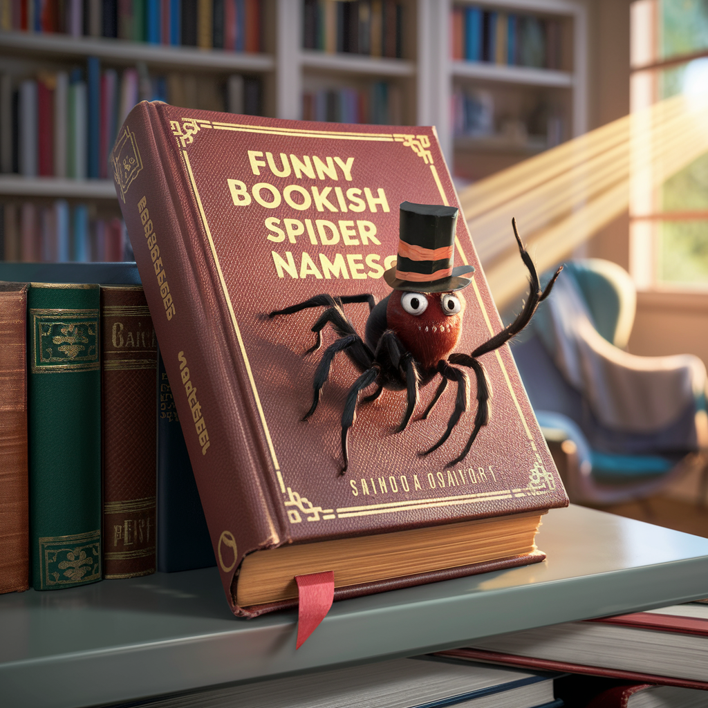 Funny Bookish Spider Names