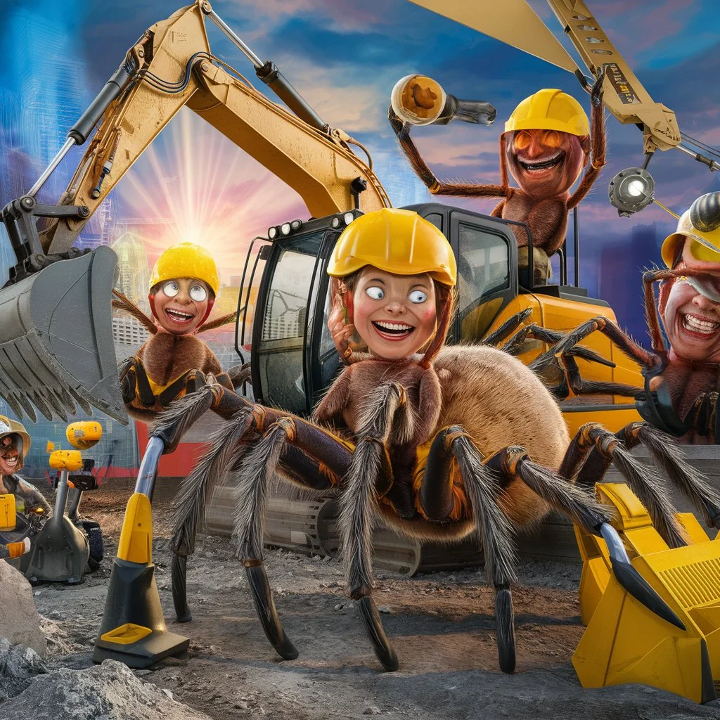 Funny Construction Spider Names