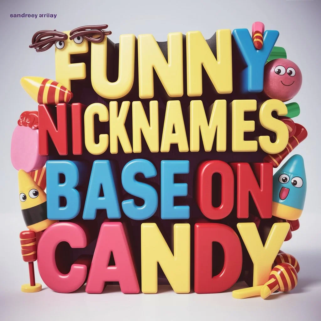  Funny Nicknames Based on Candy 