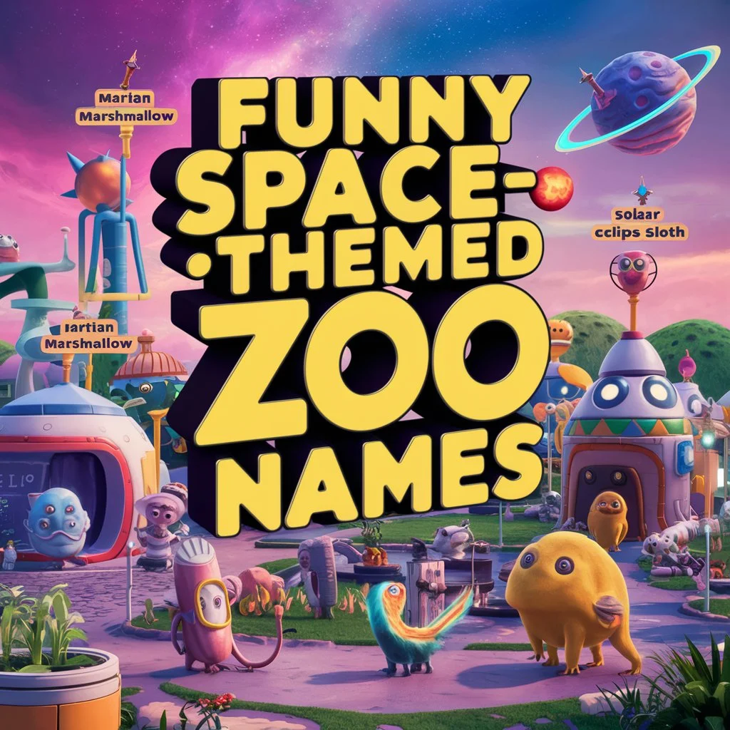 Funny Space Themed Zoo Names