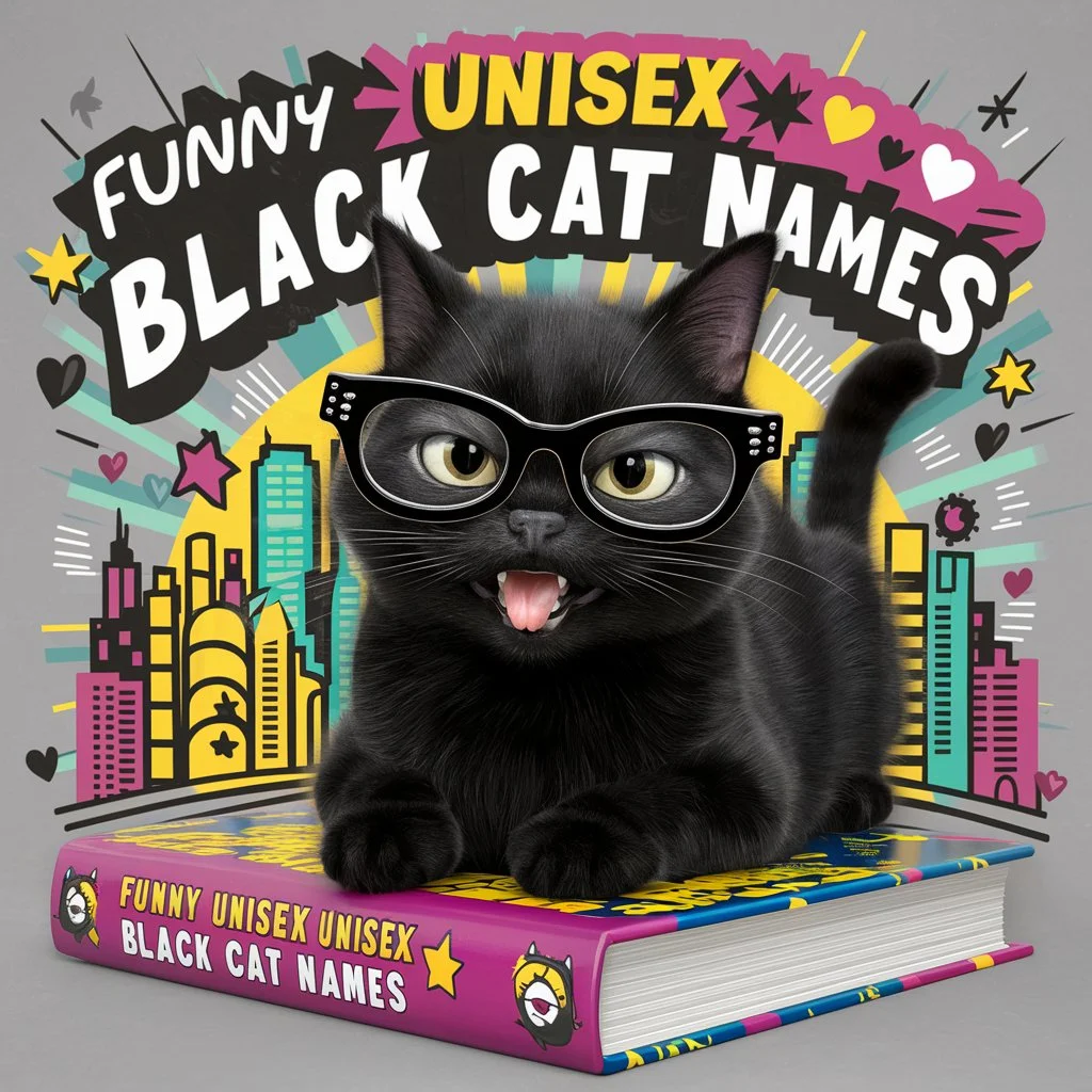 Funny Unisex Black Cat Names