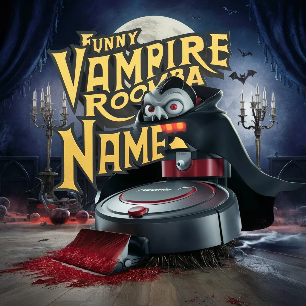 Funny Vampire Roomba Names