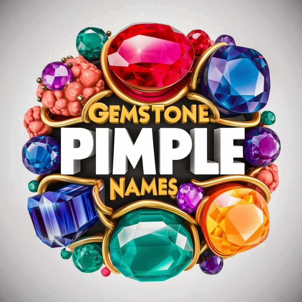 Gemstone Themed Pimple Names