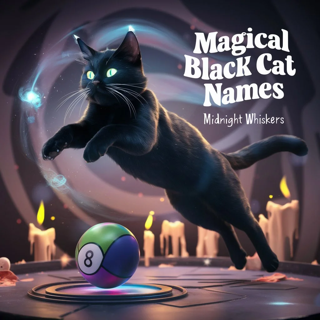 Magical Black Cat Names