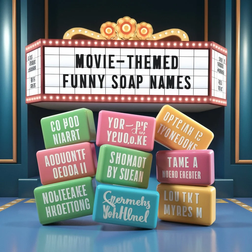 MovieThemed Funny Soap Names