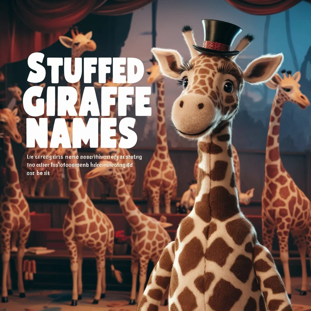 Stuffed Giraffe Names