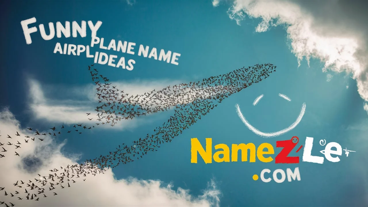 Funny Airplane Name Ideas From The Sky