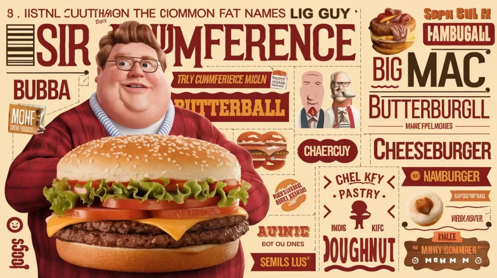 Funny Common Fat Guy Names