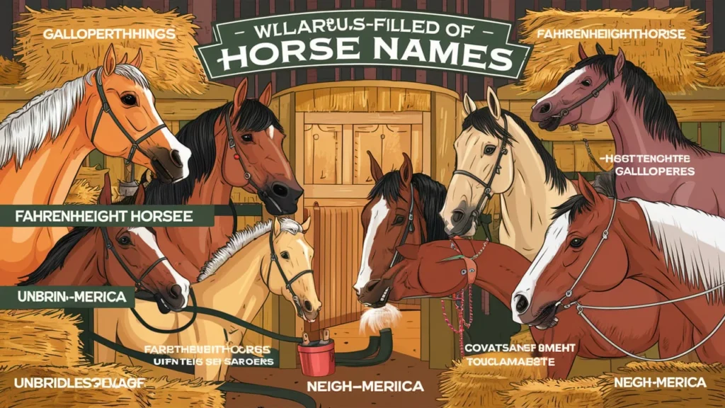 Funny Male Horse Names