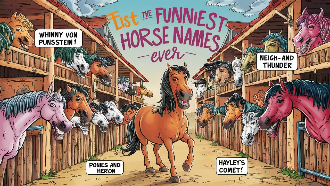 The Funniest Horse Names You'll Ever Hear